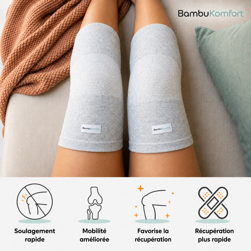 BambuKomfort™ Genouillère – Quand vos genoux dictent votre journée
