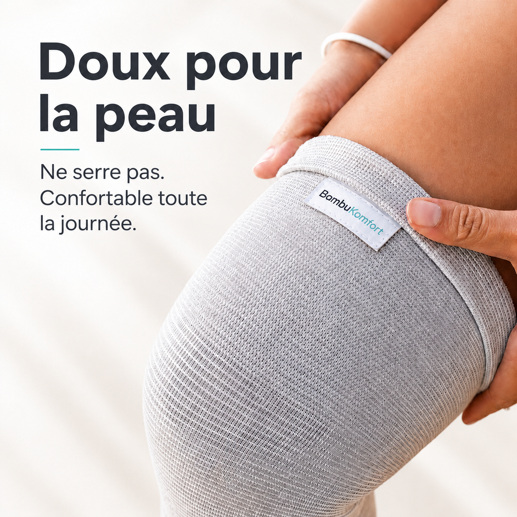 BambuKomfort™ Genouillère – Quand vos genoux dictent votre journée